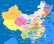 Map of China