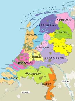 Courtesy of map-of-netherlands.co.uk